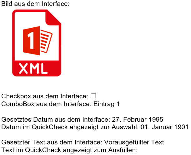 Filled Document